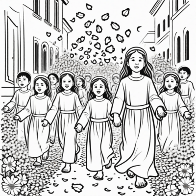 Coloring Book: Corpus Christi Coloring Book for Kids