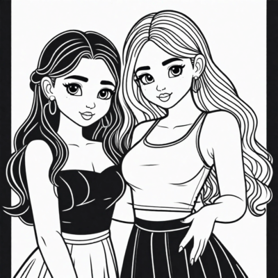 BFF Coloring Pages