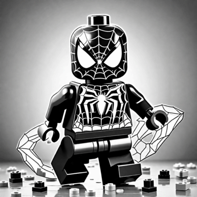 Spiderman Lego Coloring Book