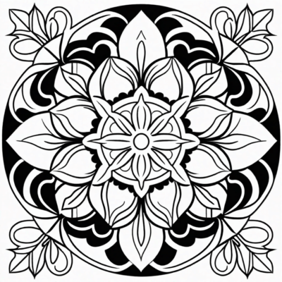 Christmas Ornament Coloring Pages for Print