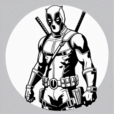 deadpool coloring book