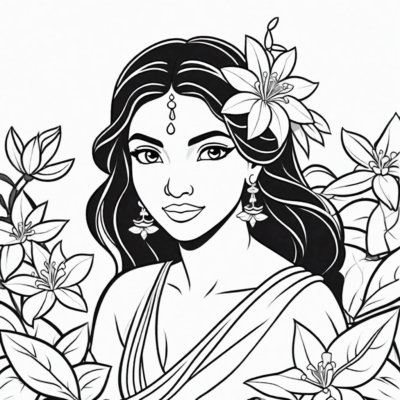 Jasmina Coloring Book