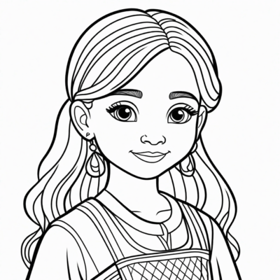 coloring book for a 9-year-old girl