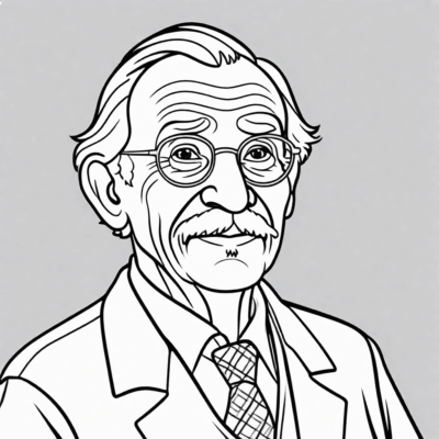 coloring book for grandpa