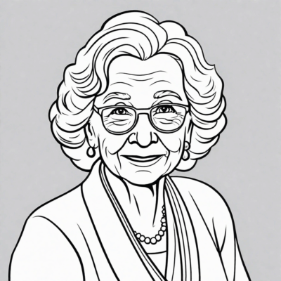 coloring book for seniors