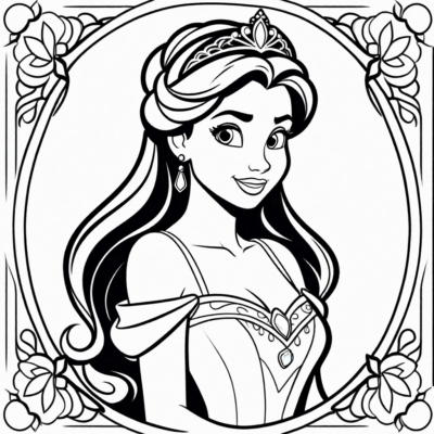 Royal Fairy Tale Princess Coloring Fun