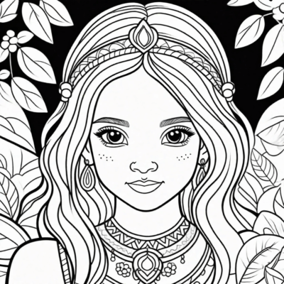 coloring book for 11-year-old girls