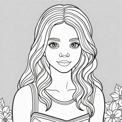 coloring book for 12-year-old girls