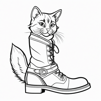 Puss in Boots Coloring Pages