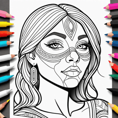 coloring pages with numbers for adults to print