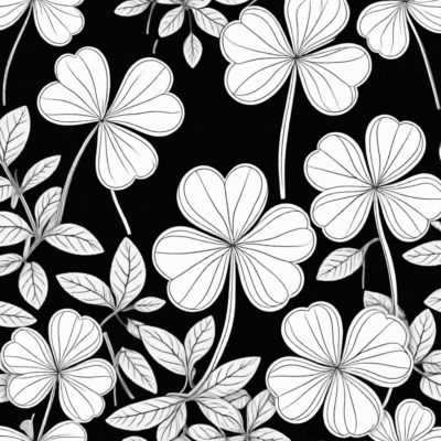 clover coloring book