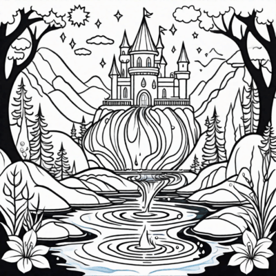 magical water coloring book