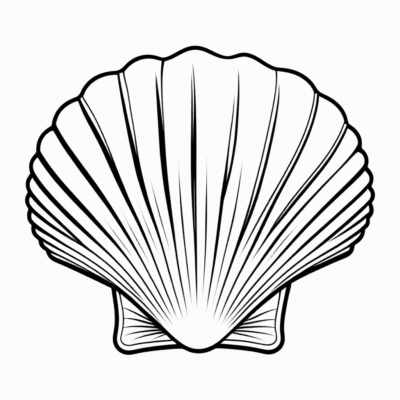 Shell Coloring Book