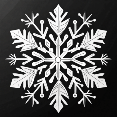 Frosty Snowflake Coloring Fun for Kids