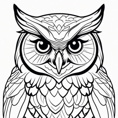 Owls & Hoots: Fun Coloring Adventure