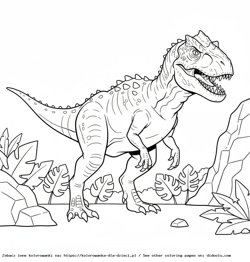 coloring pages jurassic world indominus rex