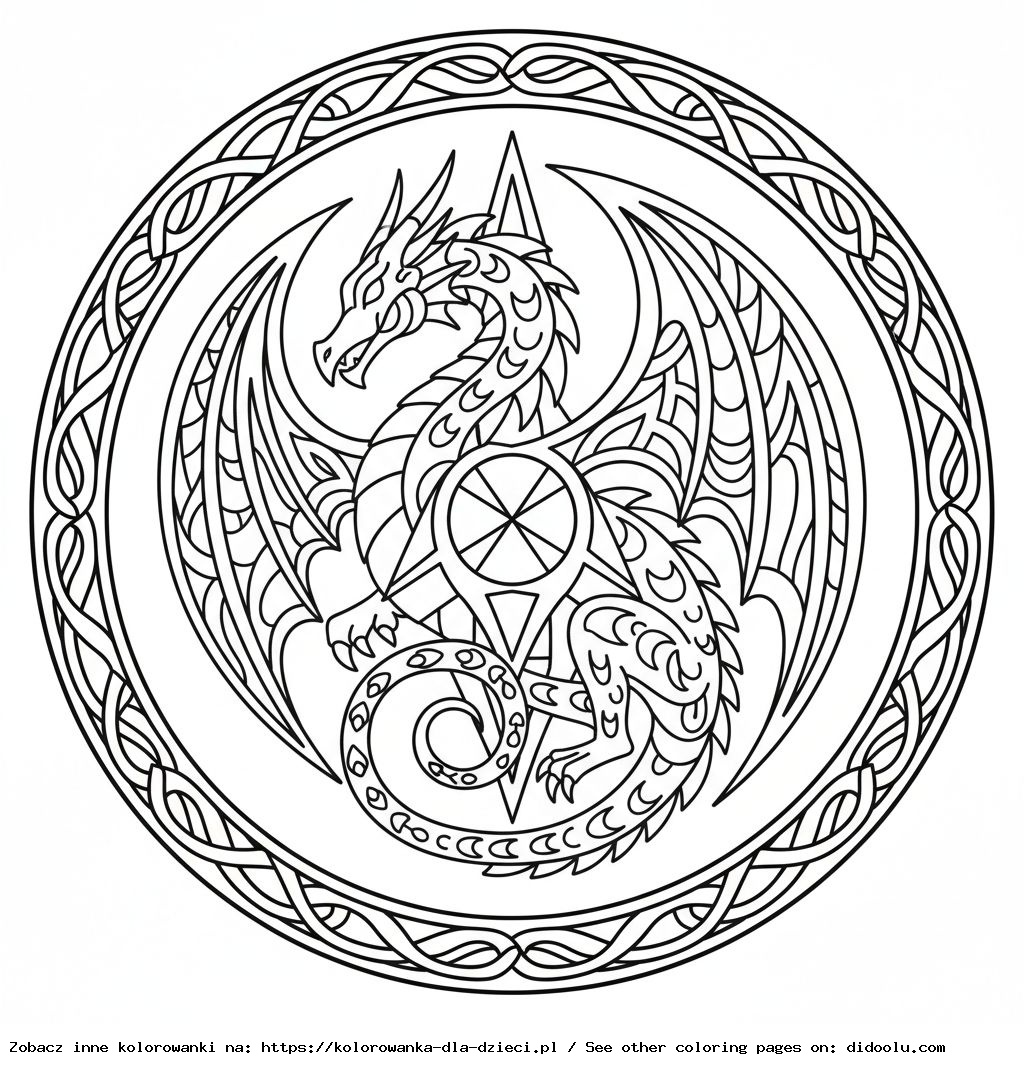 Cute Dragons Coloring Book for Kids