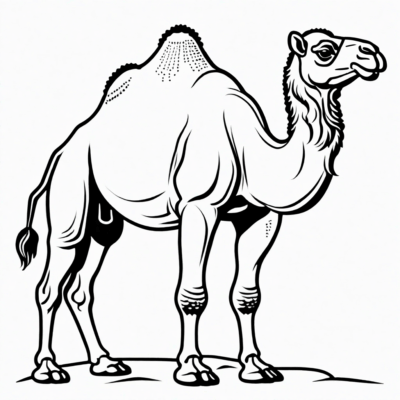 camel coloring book