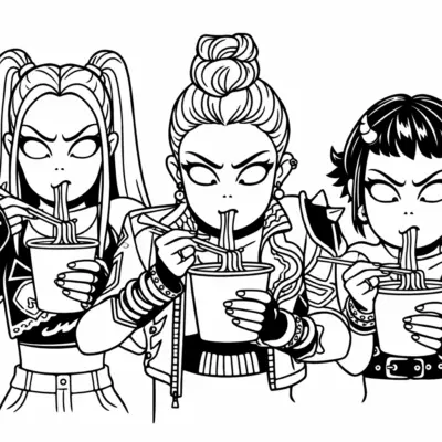 K-Pop Demon Hunters: Battle Against Evil