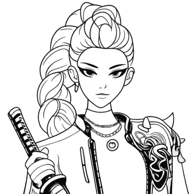 Rumi from KPop Demon Hunters